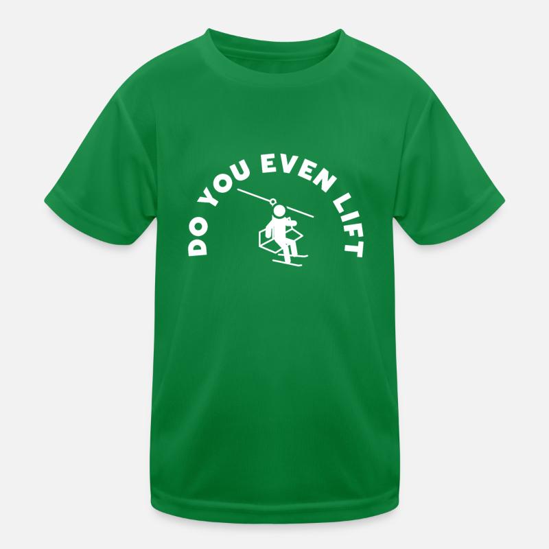 Soulevez-vous même Bro Ski T-shirt sport Enfant