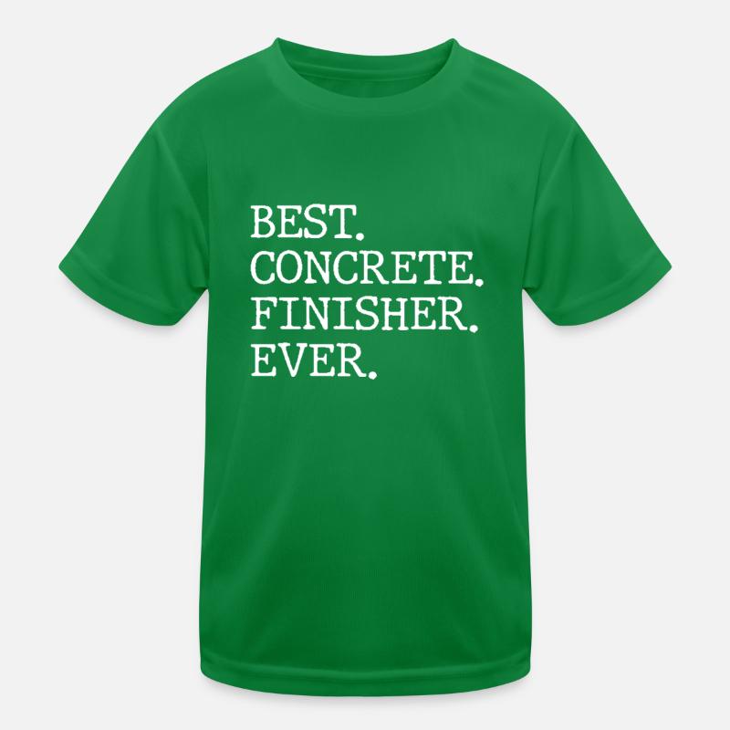 Bester Betonfertiger Aller Zeiten Kinder Funktions-T-Shirt