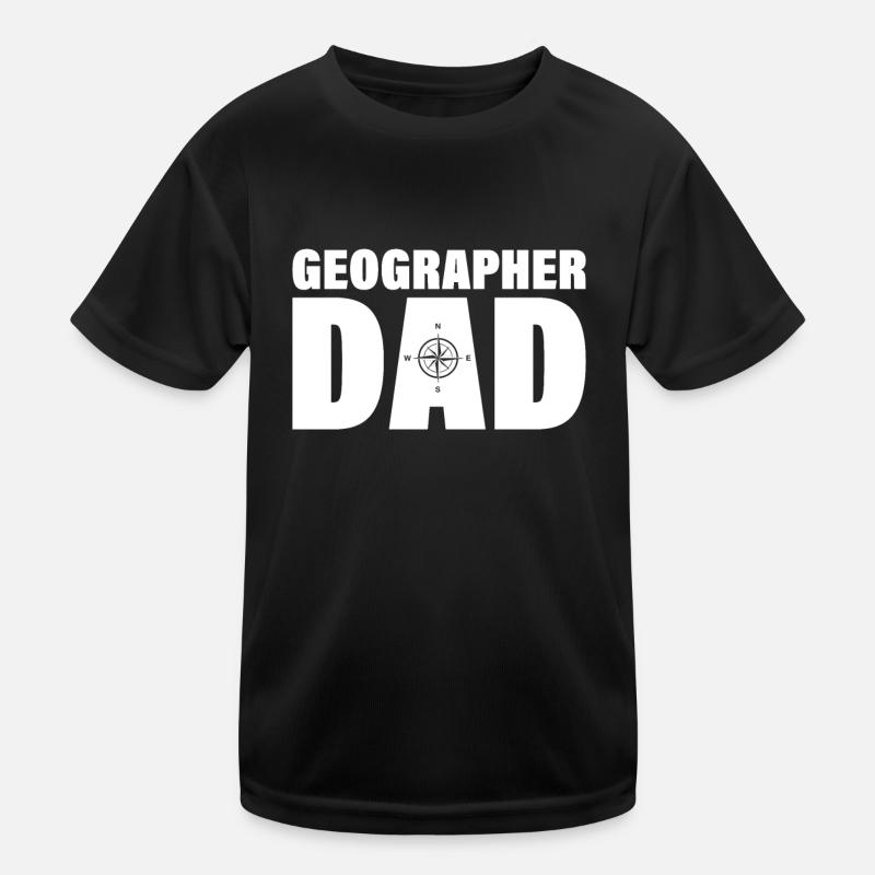 Job - Geograph Dad Kids Functional T-Shirt