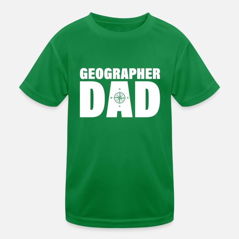 Job - Geograph Dad Kids Functional T-Shirt
