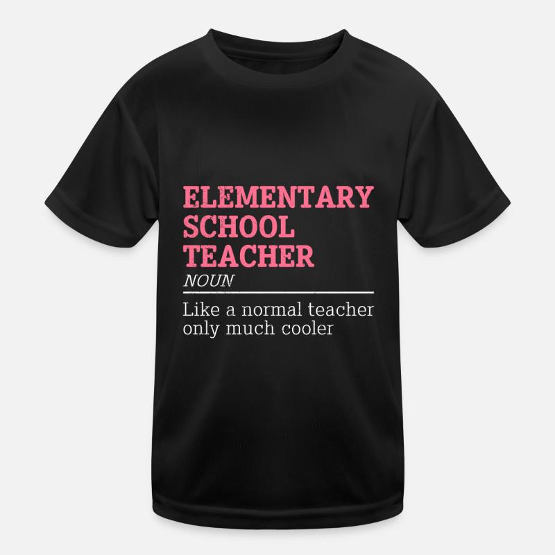 professeur d’école primaire cool professeur cool enseignant cool T-shirt sport Enfant