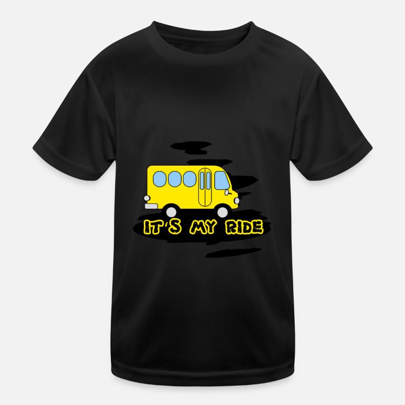 Busfahrer Kinder Funktions-T-Shirt