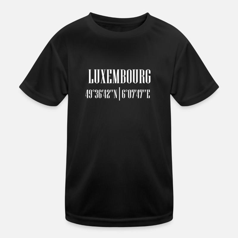 City coordinates Kids Functional T-Shirt