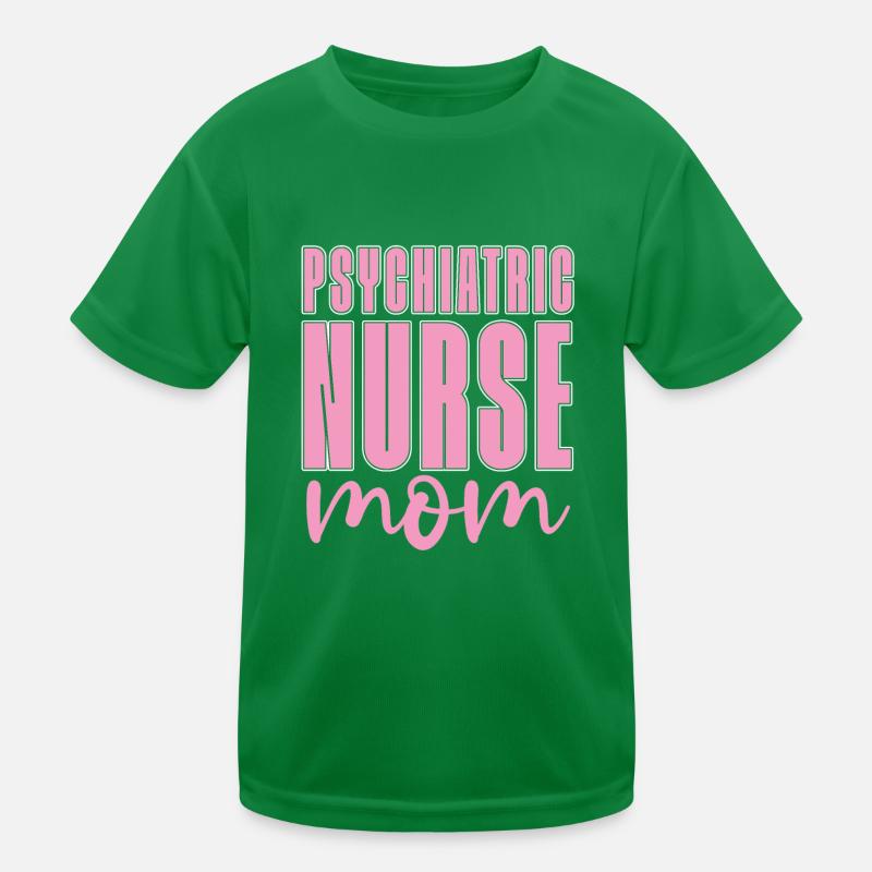 Krankenschwester Mama Kinder Funktions-T-Shirt