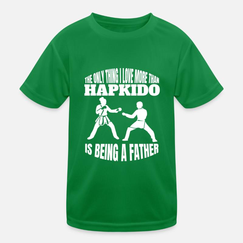 Hapkido Kampfkunst Judo Aikido Karate Kampfsport Kinder Funktions-T-Shirt