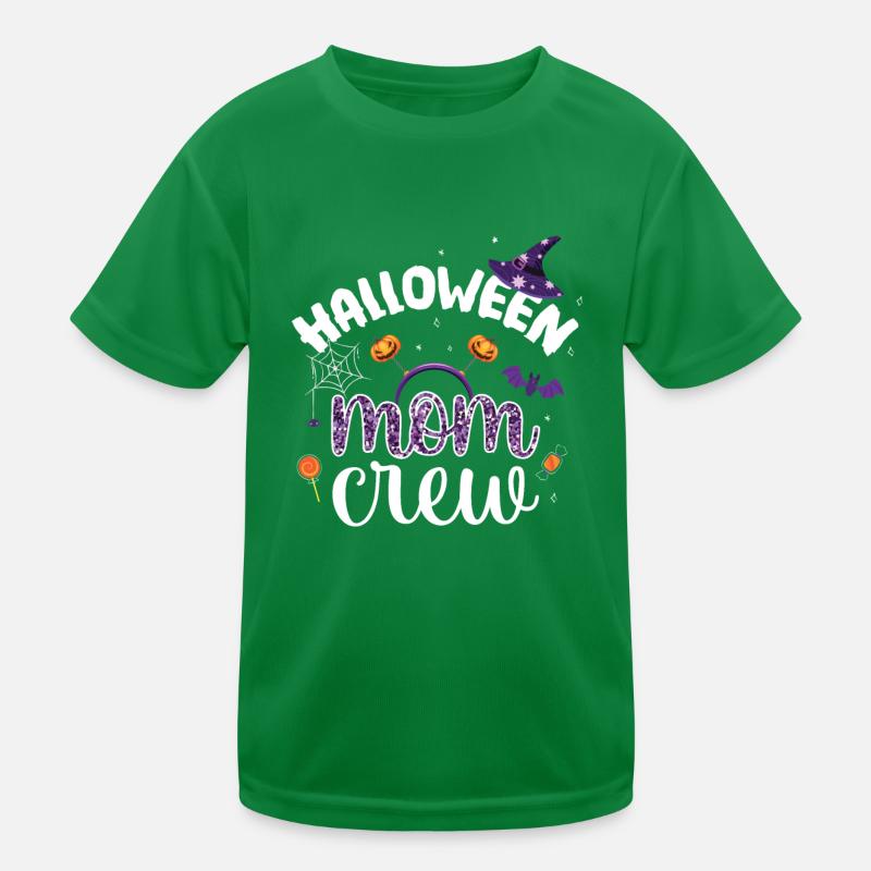 Équipe de mamans d’Halloween T-shirt sport Enfant