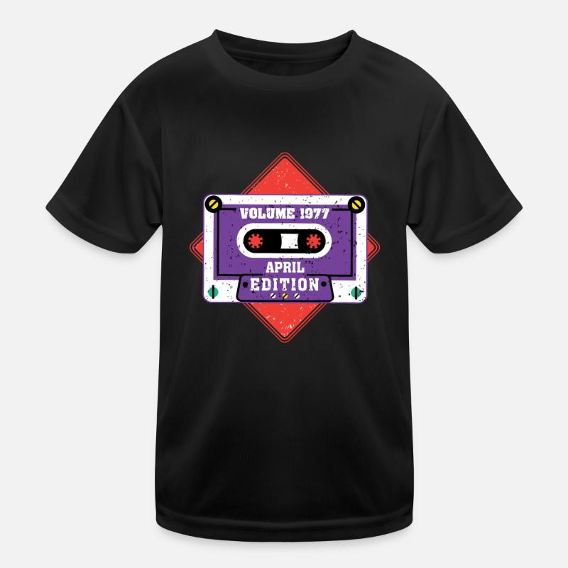 Volume 1977 April Edition Kinder Funktions-T-Shirt