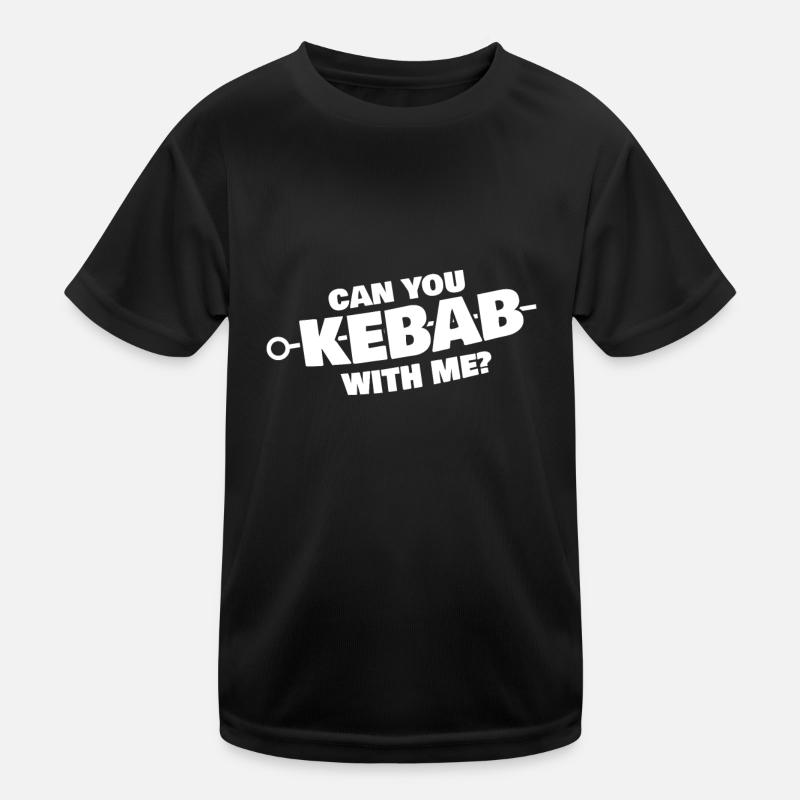 Tu ne peux pas kebab avec moi T-shirt sport Enfant