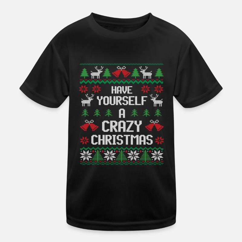 Have Yourself A Crazy Christmas Festive Introvert Kinder Funktions-T-Shirt