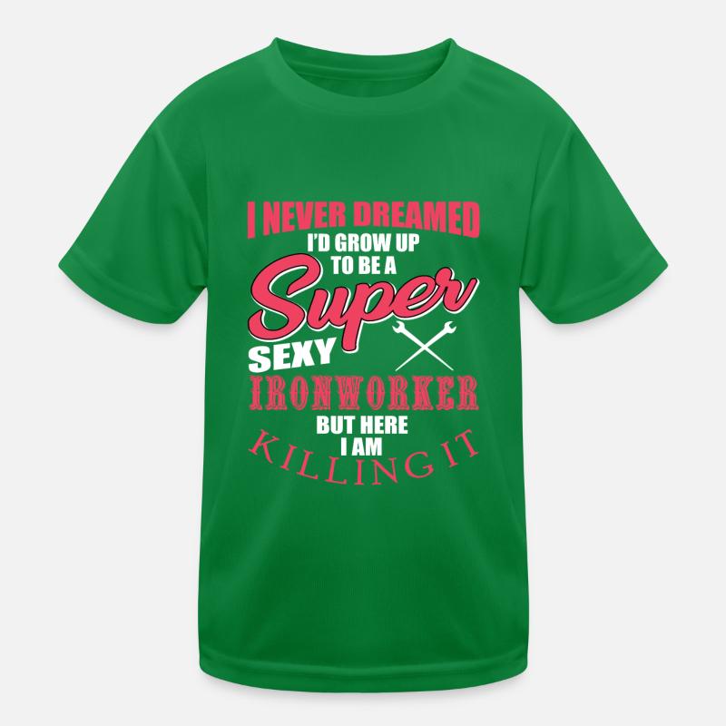 Metallurgical workers Kids Functional T-Shirt