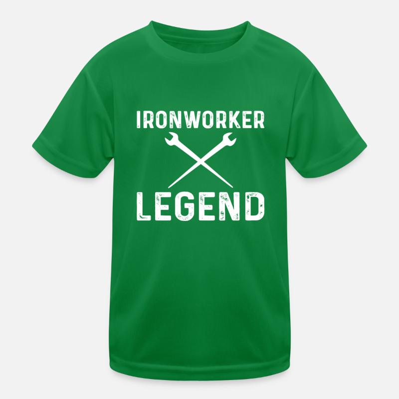 Ironworker Legend Kids Functional T-Shirt