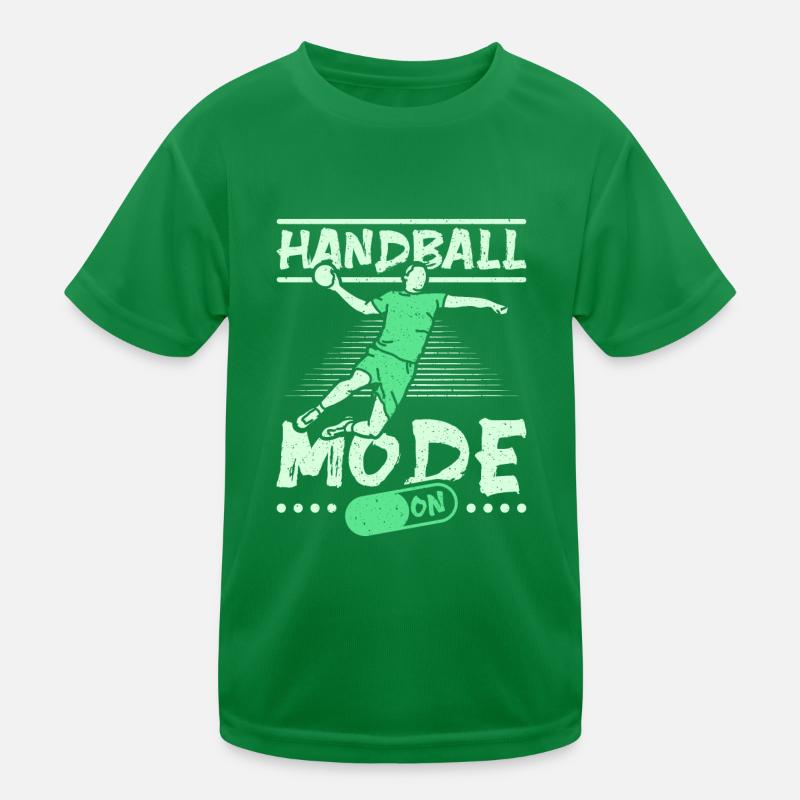 Handball mode on Kinder Funktions-T-Shirt