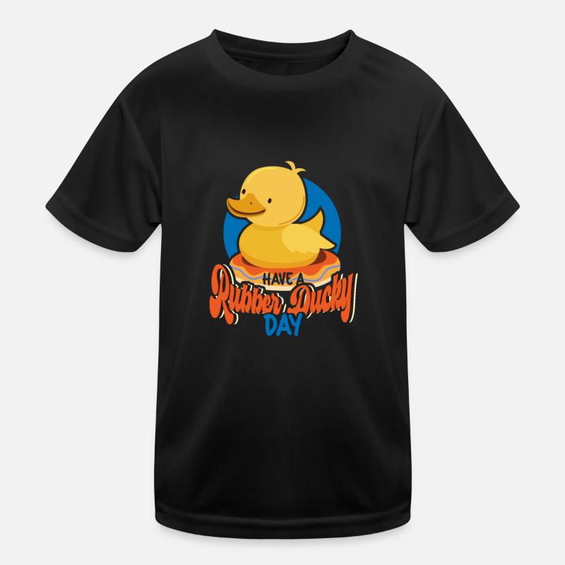 Canards en caoutchouc Canard Duck Lovers Salle de bain T-shirt sport Enfant