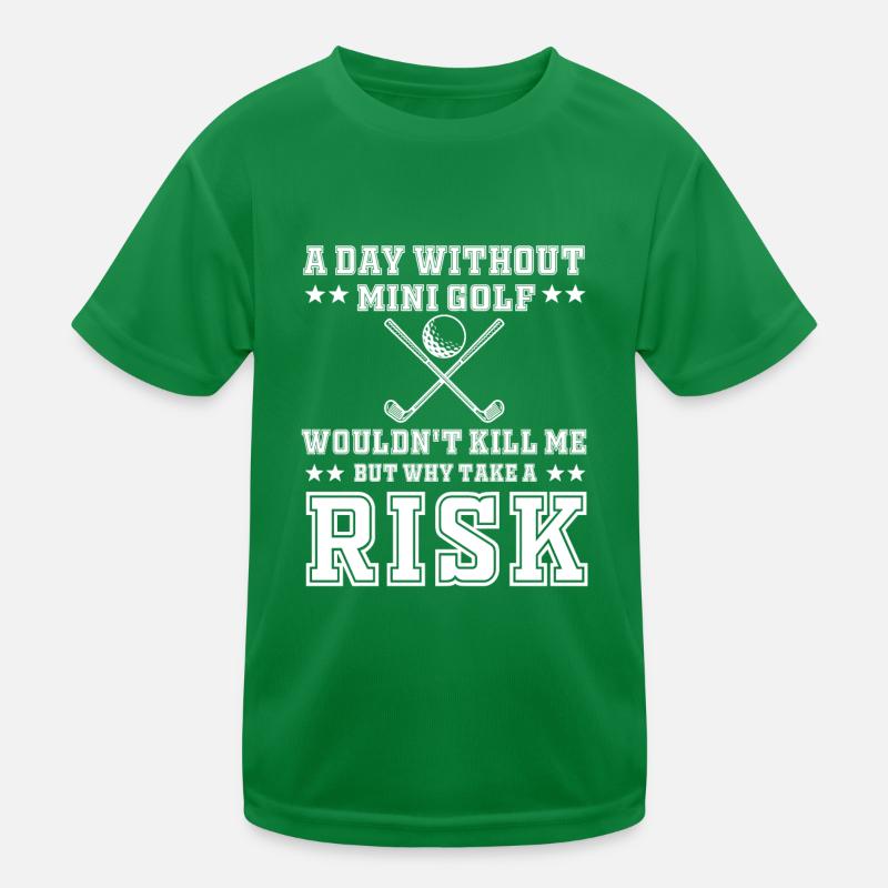 Funny golf saying Kids Functional T-Shirt