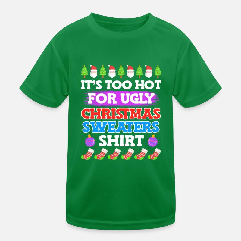 Noël moche T-shirt sport Enfant
