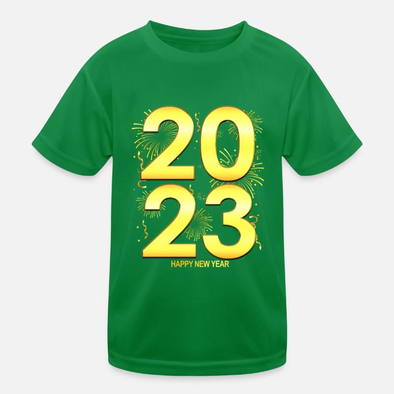 2023 New Year - New Year Countdown Party Kids Functional T-Shirt