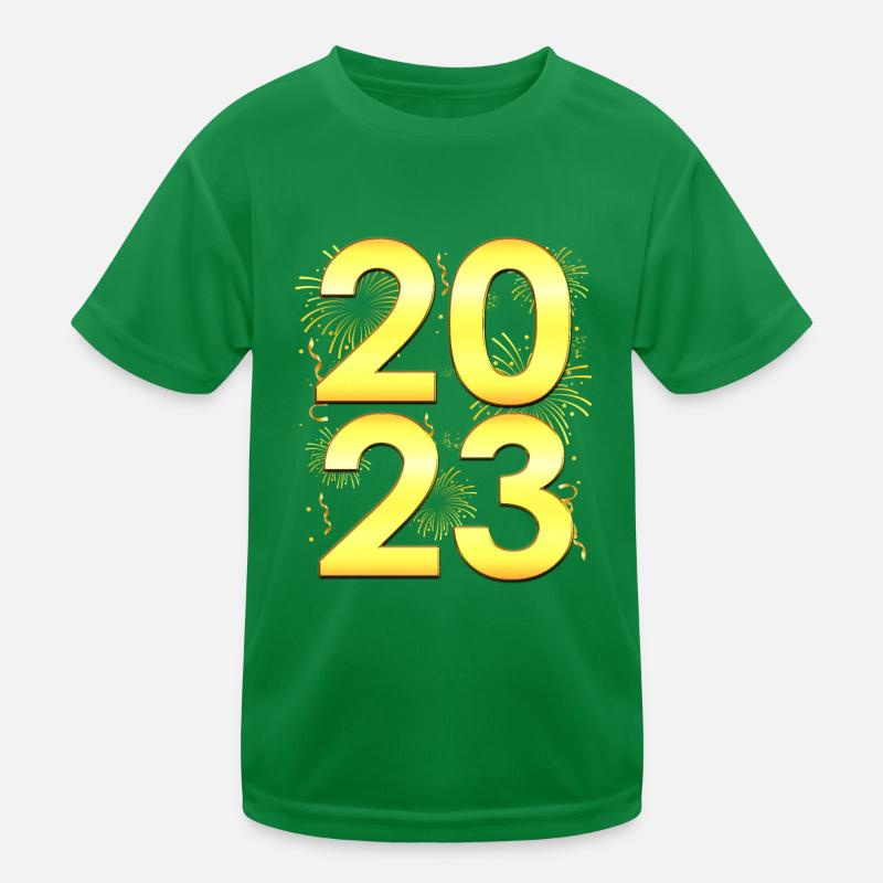 Fête du Nouvel An - Jour de l’An 2023 T-shirt sport Enfant