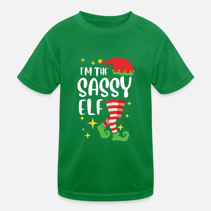 Elfe effronté Je suis l’elfe impertinent Nicolas T-shirt sport Enfant