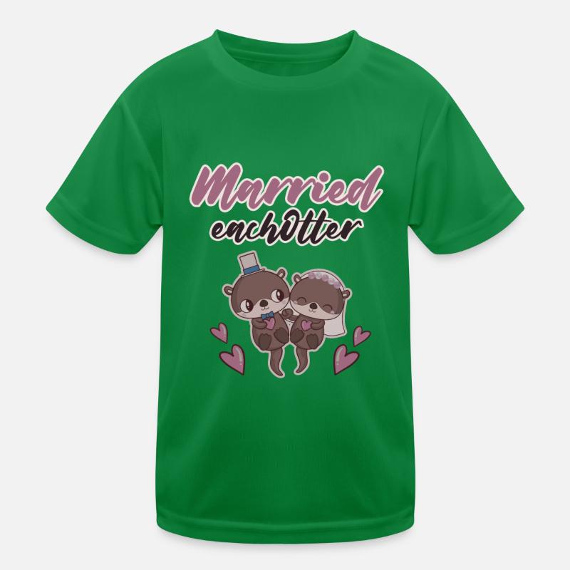 Married Eachotter Kids Functional T-Shirt