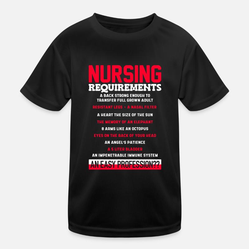 Nurse, nursing Kids Functional T-Shirt