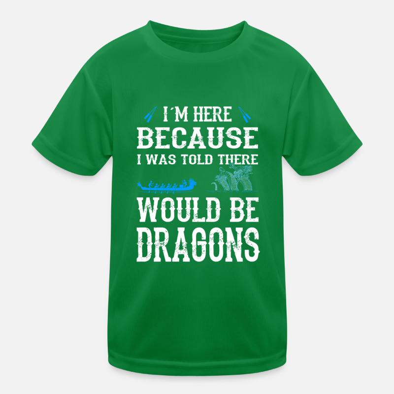 Festival de course de bateaux-dragons Bateau dragon T-shirt sport Enfant