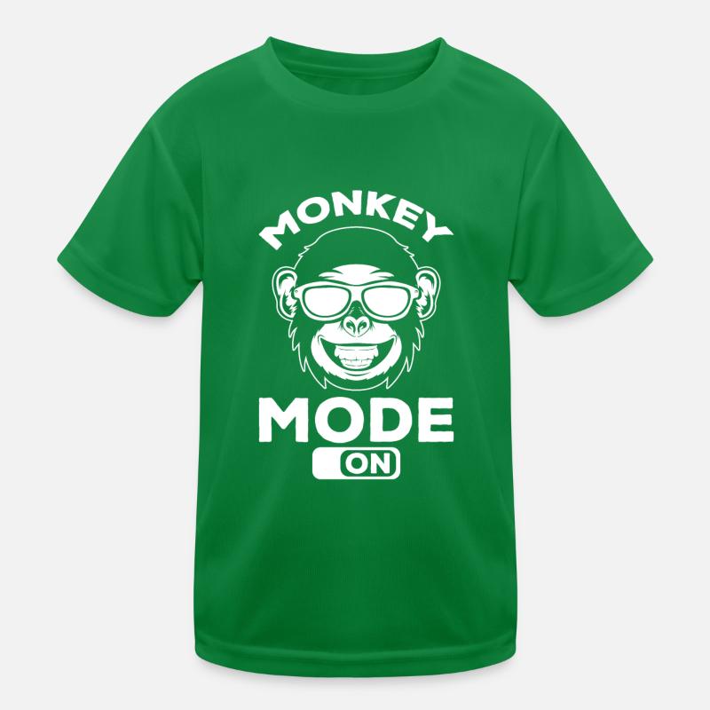 Monkey Mode On - Orangutan Monkey Funny Monkey T-shirt sport Enfant