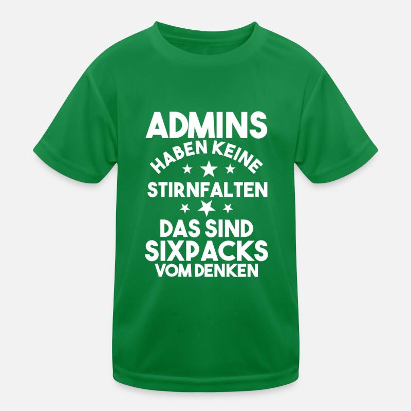 Informatiker Programmierer Admin Administrator Kinder Funktions-T-Shirt