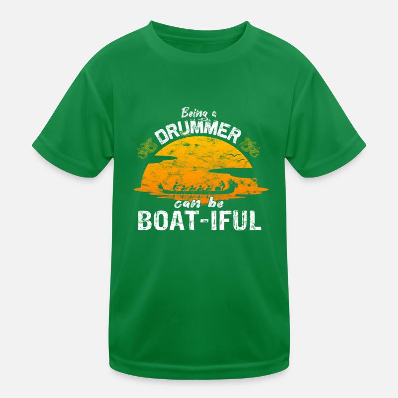 Course de bateaux-dragons chinois T-shirt sport Enfant