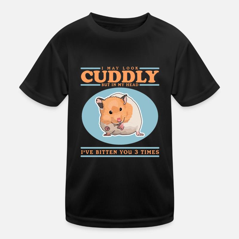 Hamster Zwerghamster Goldhamster Geschenk Kinder Funktions-T-Shirt