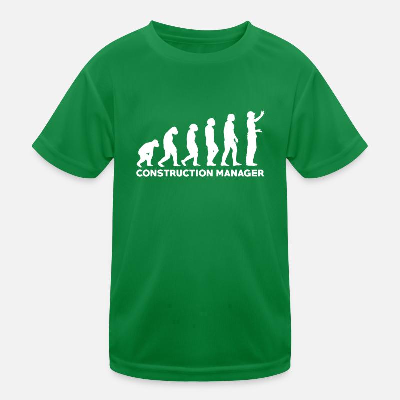 Site Manager Evolution Kids Functional T-Shirt