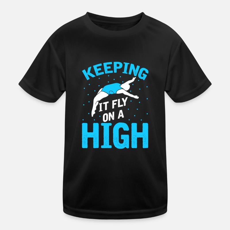 Diving Divers Cold Kids Functional T-Shirt