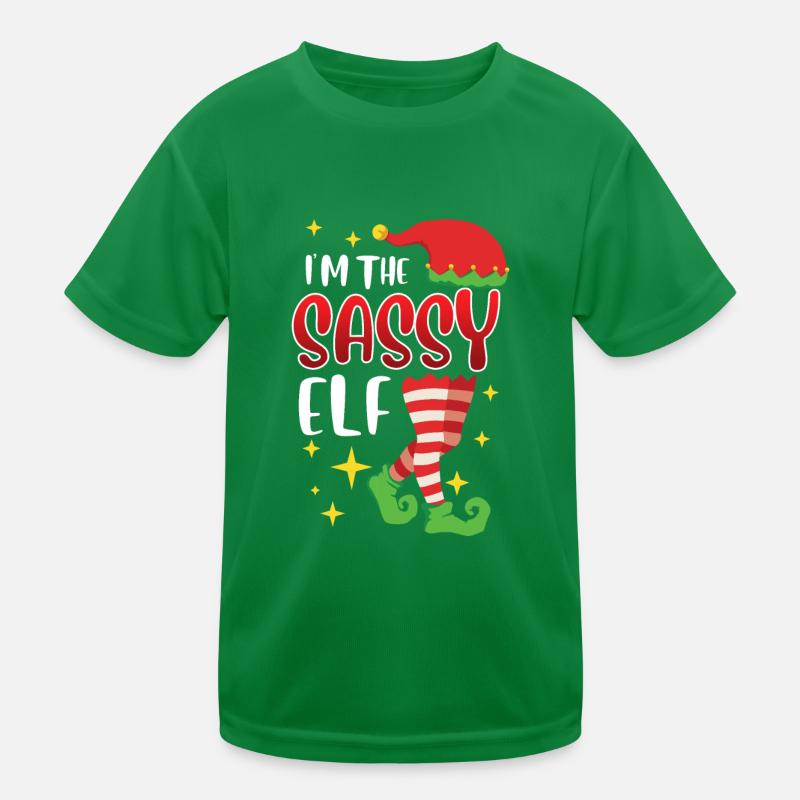 Elfe effronté Je suis l’elfe impertinent Nicolas T-shirt sport Enfant