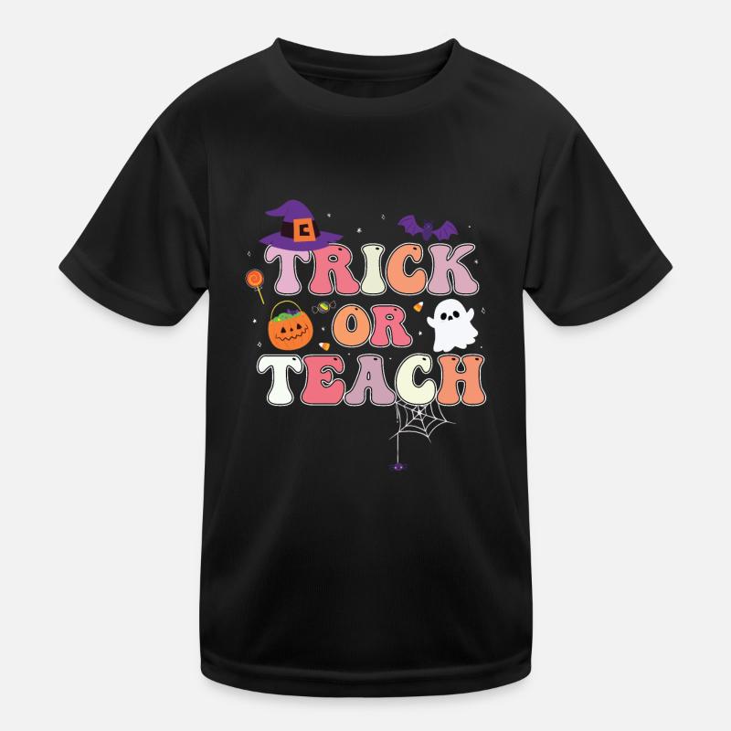 Trick Or Teach Kids Functional T-Shirt