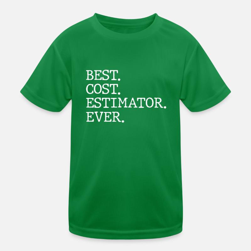 Best cost estimator ever Kids Functional T-Shirt