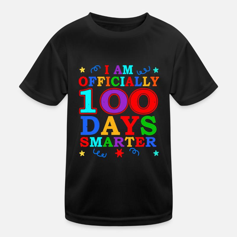 100e jour plus intelligent 100 jours d’école T-shirt sport Enfant