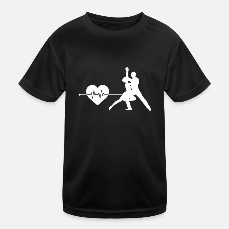 Rythme cardiaque dansant T-shirt sport Enfant