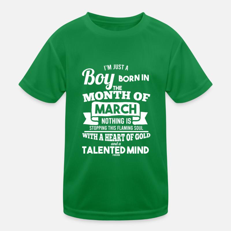 March Kids Functional T-Shirt
