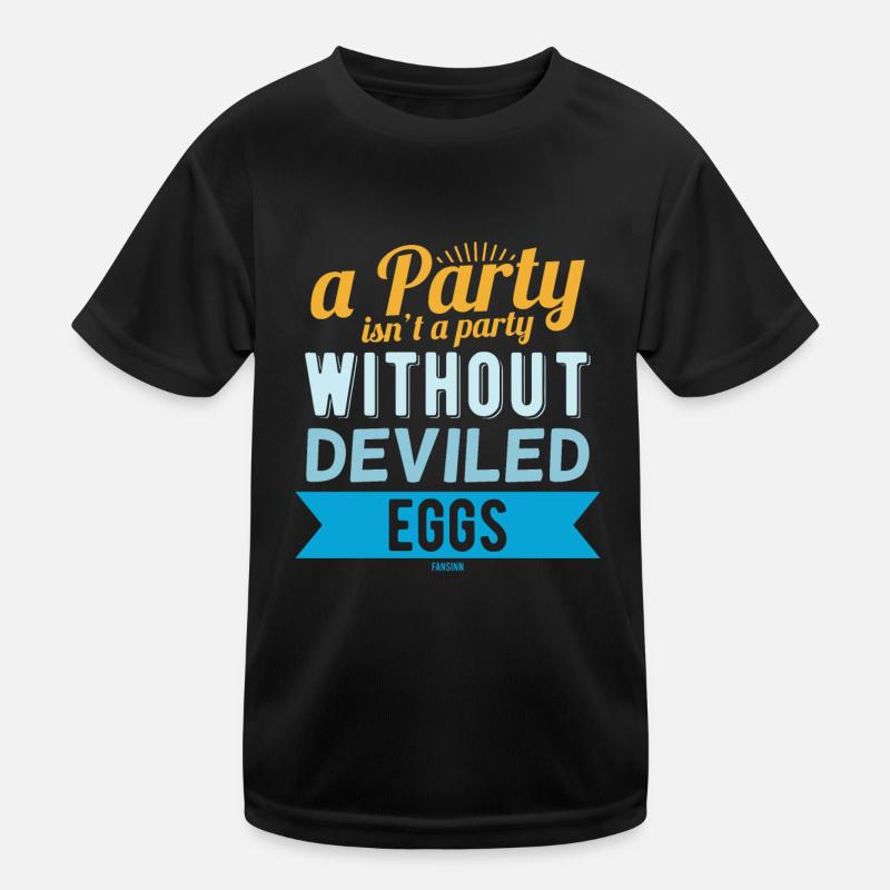 Journée des œufs farcis T-shirt sport Enfant