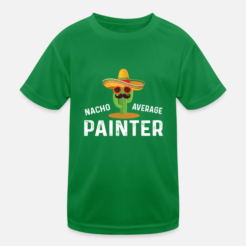 Non-average painter Kids Functional T-Shirt
