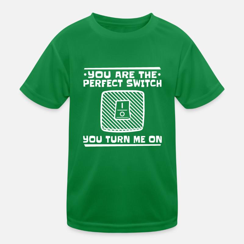 Électricien Technicien en électronique Électricien de construction T-shirt sport Enfant