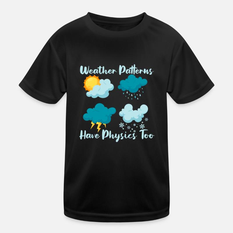 Physics Phyiker Applied Physics Kids Functional T-Shirt