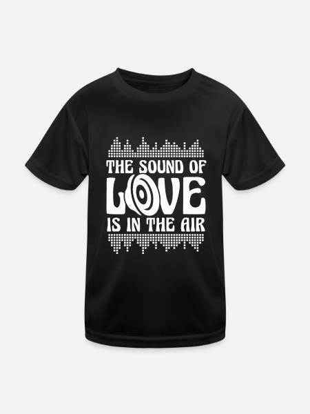 Ingénieur du son Ingénieur du son mari - T-shirt sport Enfant - noir - Devant
