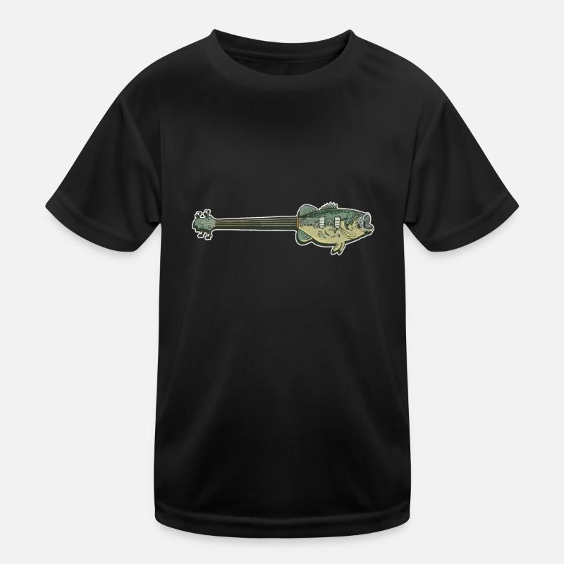 Guitare basse - Guitariste basse Basse T-shirt sport Enfant