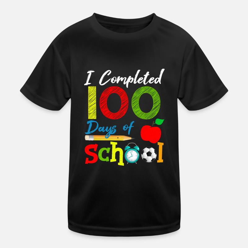 Le 100e jour d’Apple a terminé 100 jours d’école T-shirt sport Enfant