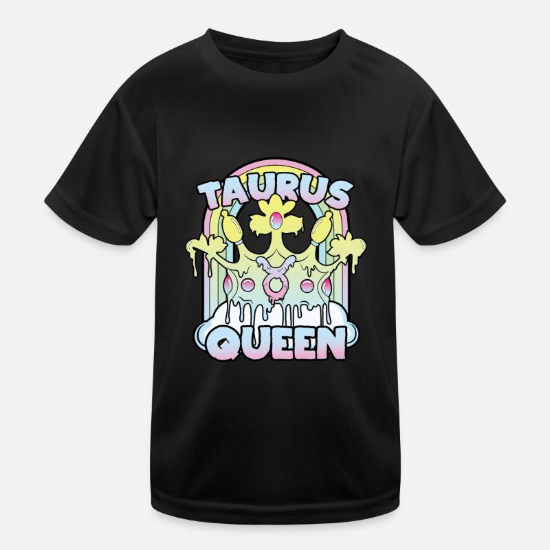 Stier Queen Kinder Funktions-T-Shirt