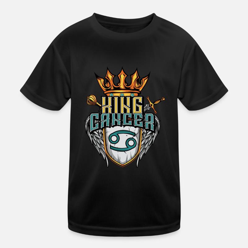 Krebs Sternzeichen Kinder Funktions-T-Shirt