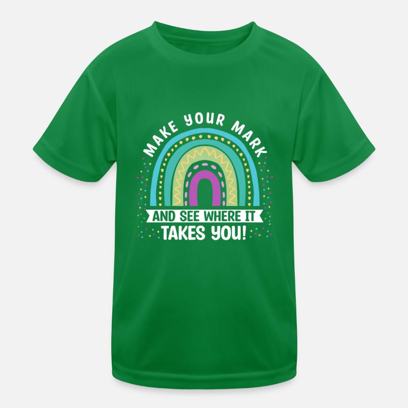 Make a sign and see Kids Functional T-Shirt