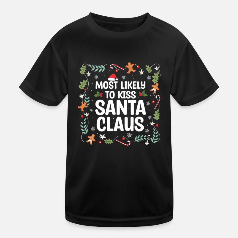 Citation de Noël, Citation de Noël drôle T-shirt sport Enfant