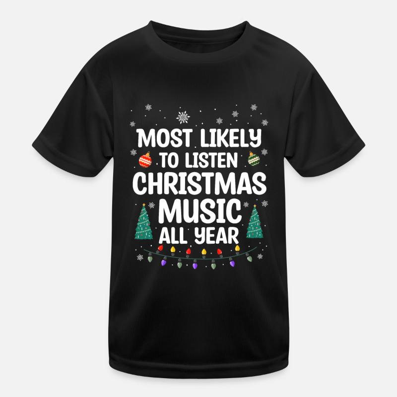 Citation de Noël, Citation de Noël drôle T-shirt sport Enfant