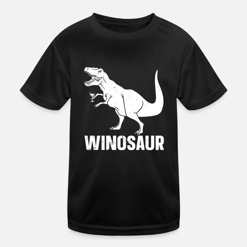 Dinosaurier Erwachsener Dinosaurier Kinder Funktions-T-Shirt